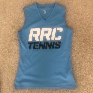 Blue Sleeveless RRC Tennis Top